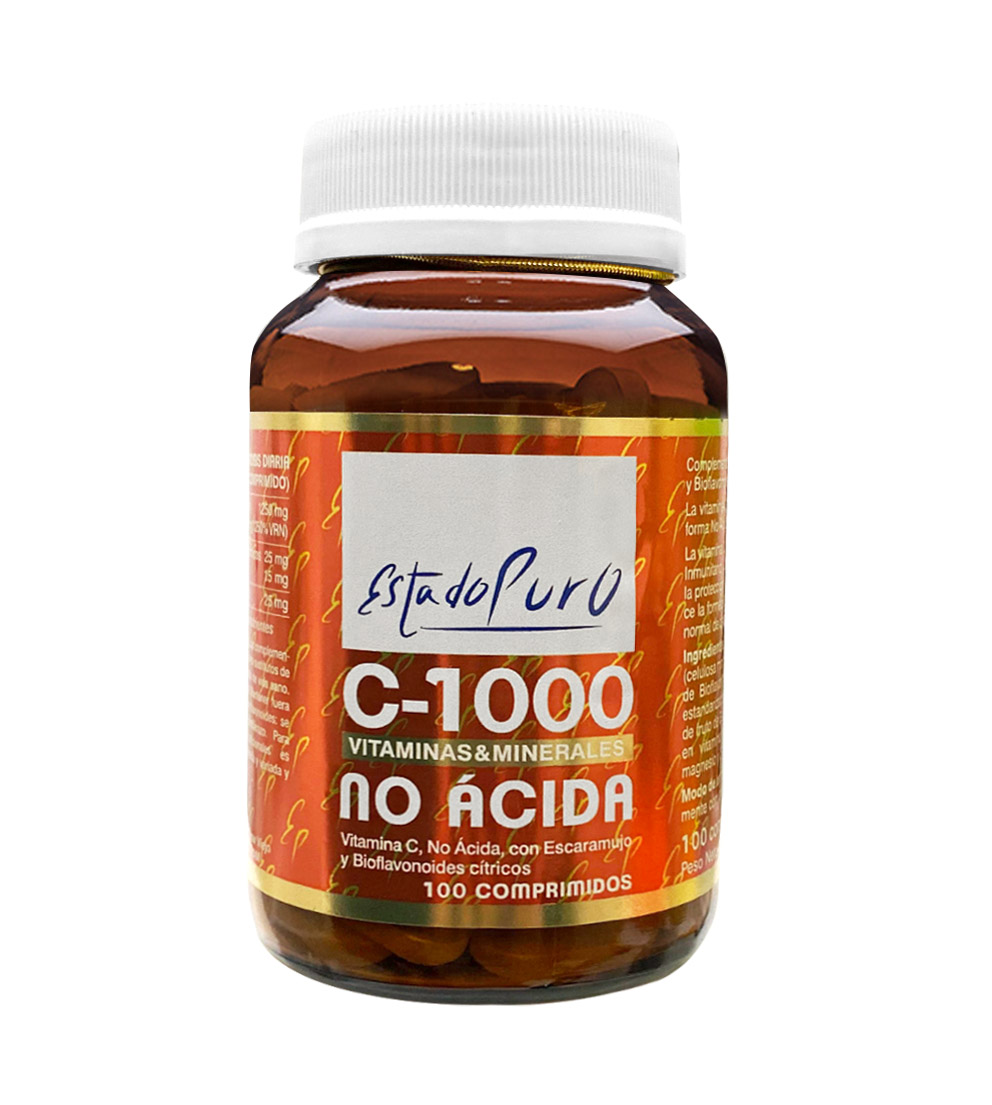 Vitamina C-1000 no ácida