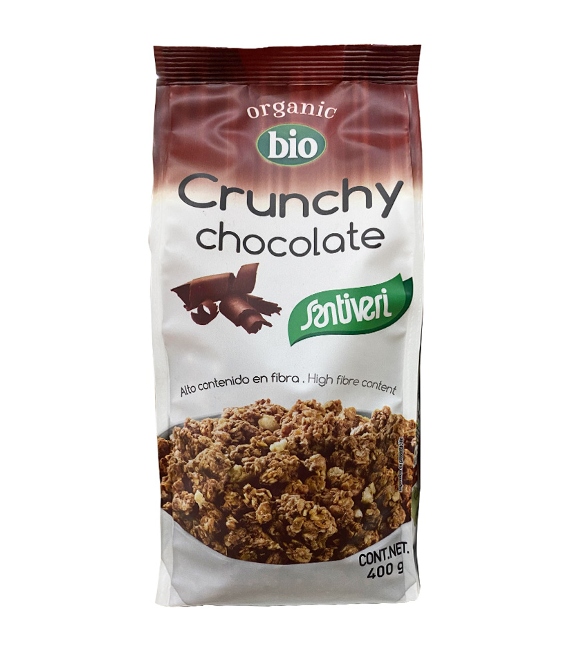 Crunchy chocolate Santiveri Bio Organic 400g Fibra Sant Boi