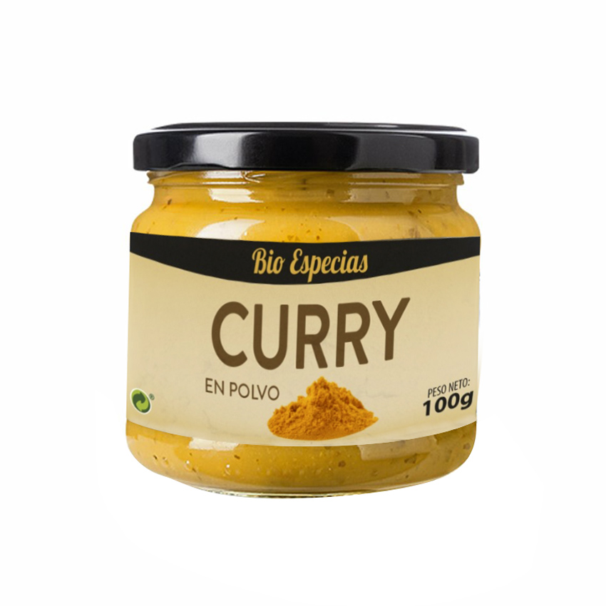 Curry polvo Bio Especias 100g Sol Natural