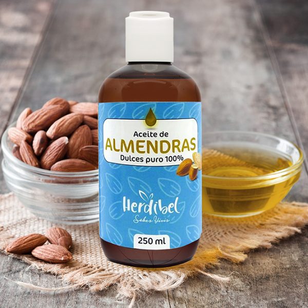 Aceite de Almendras dulces Puro 250ml Herdibel