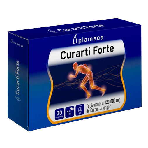 Curarti Forte - Huesos y Cartílagos - Plameca - 30 comprimidos