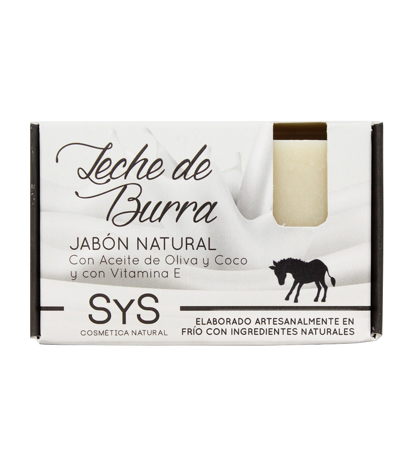 Jabon Natural SyS Premium Leche De Burra