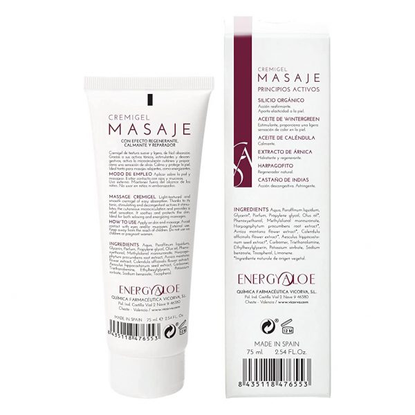 ENERGYALOE CREMIGEL DE MASAJE DEPORTIVO