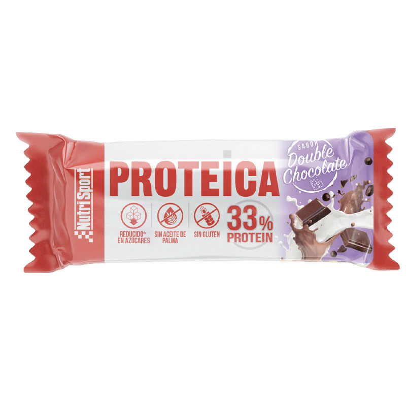 Barrita Proteica Double Chocolate Nutrisport