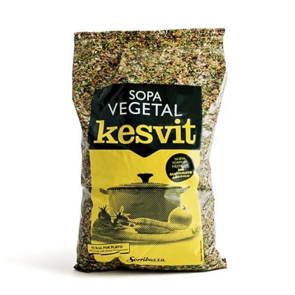 Sopa Kesvit de sémola y verduras 500g Biogra Sorribas