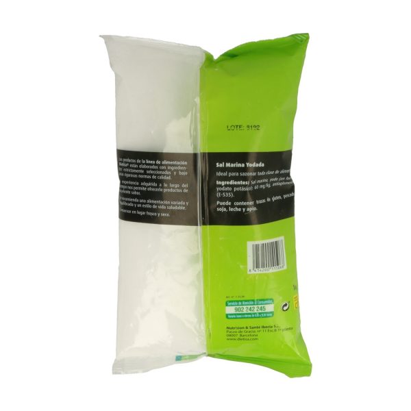 Sal marina enriquecida en yodo