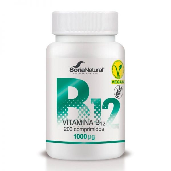 Soria Natural Vitamina B12 250 mg 200 Comprimidos