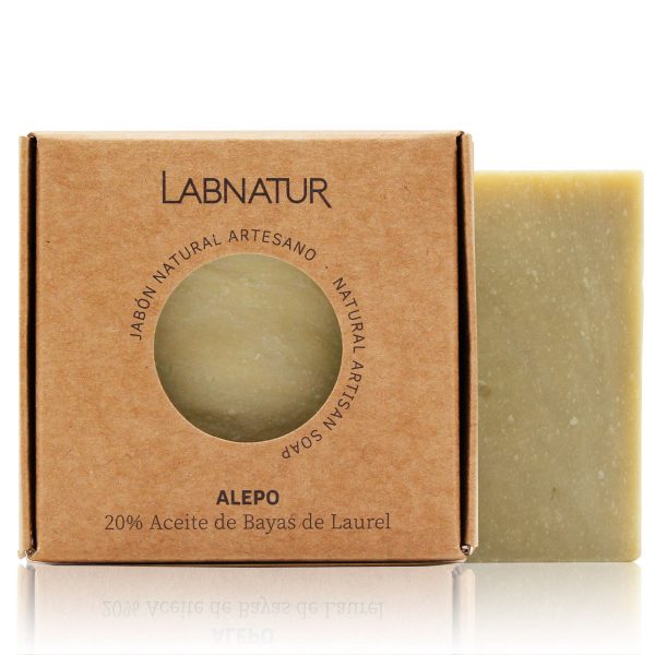 Jabón Natural Premium Alepo 20% 80 g Labnatur